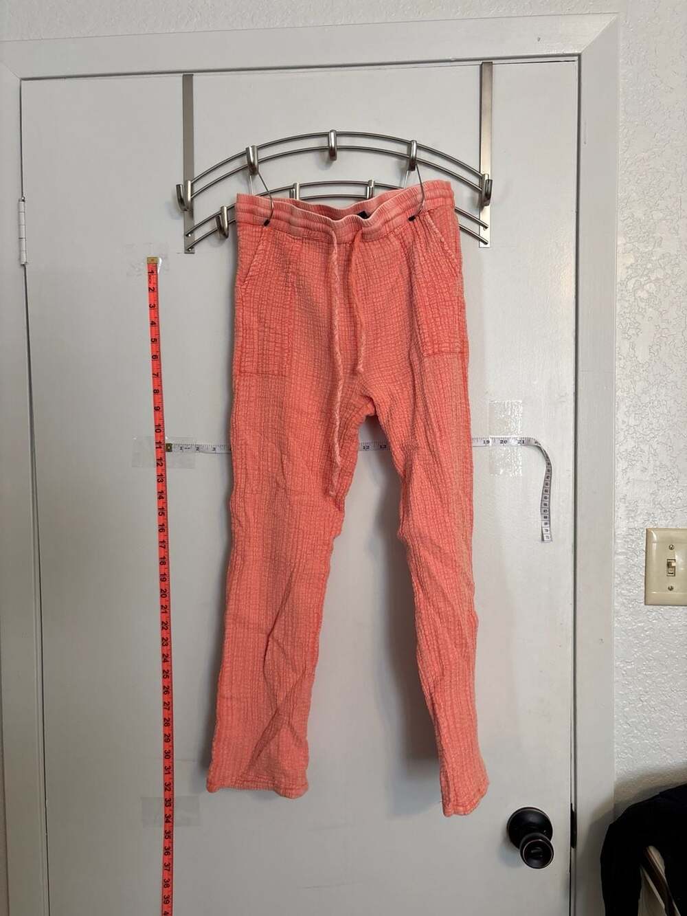 Coral pants
